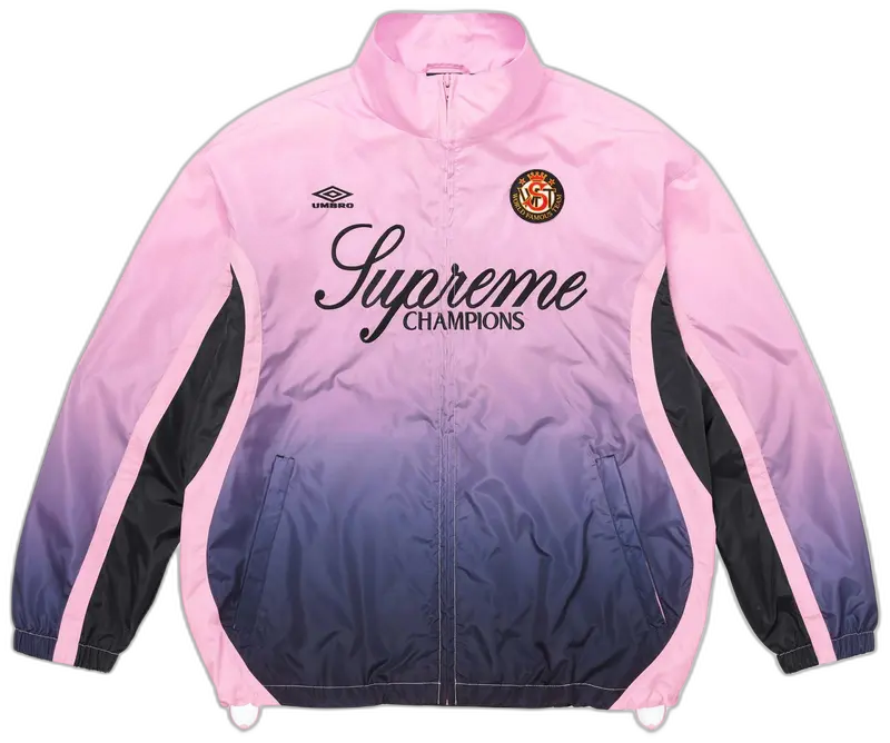 Supreme x Umbro Gradient Track Jacket Pink